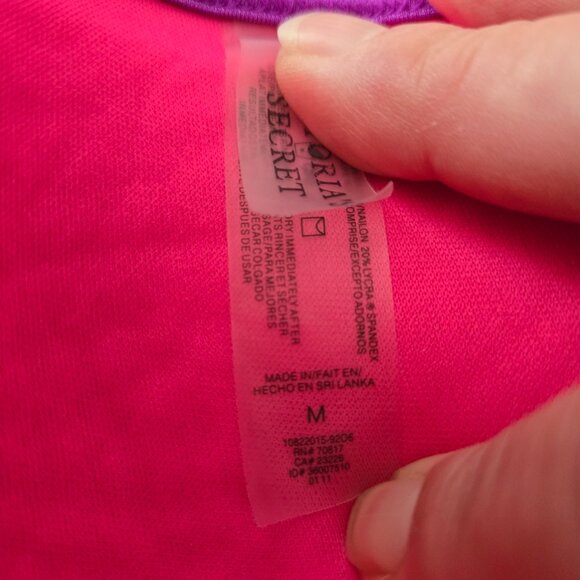 VICTORIA'S SECRET Purple Bikini Top M - Picture 3 of 3